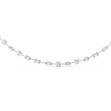Multi Shape Tennis Necklace