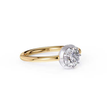 Circle Button Back Ring