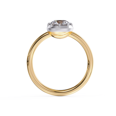 Circle Button Back Ring